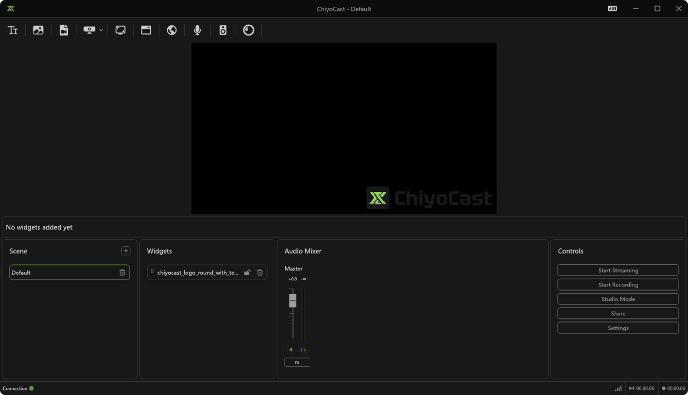 ChiyoCast Dashboard Preview